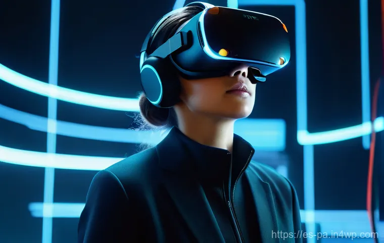 뉴럴 인터페이스와 가상 현실의 융합 - Image Prompt 1: Intuitive Mind Control in a Futuristic VR Environment** 뉴럴 인터페이스와 가상 현실의 융합 - Image Prompt 1: Intuitive Mind Control in a Futuristic VR Environment**